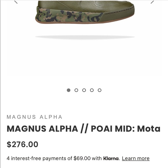 MAGNUS ALPHA ARMY GREEN BOOT SHOES SNEAKERS SIZE 11 MENS CAMO retails $276 - Picture 2 of 11